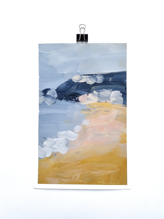 "Embrace the Joy" original acrylic painting 25x16cm