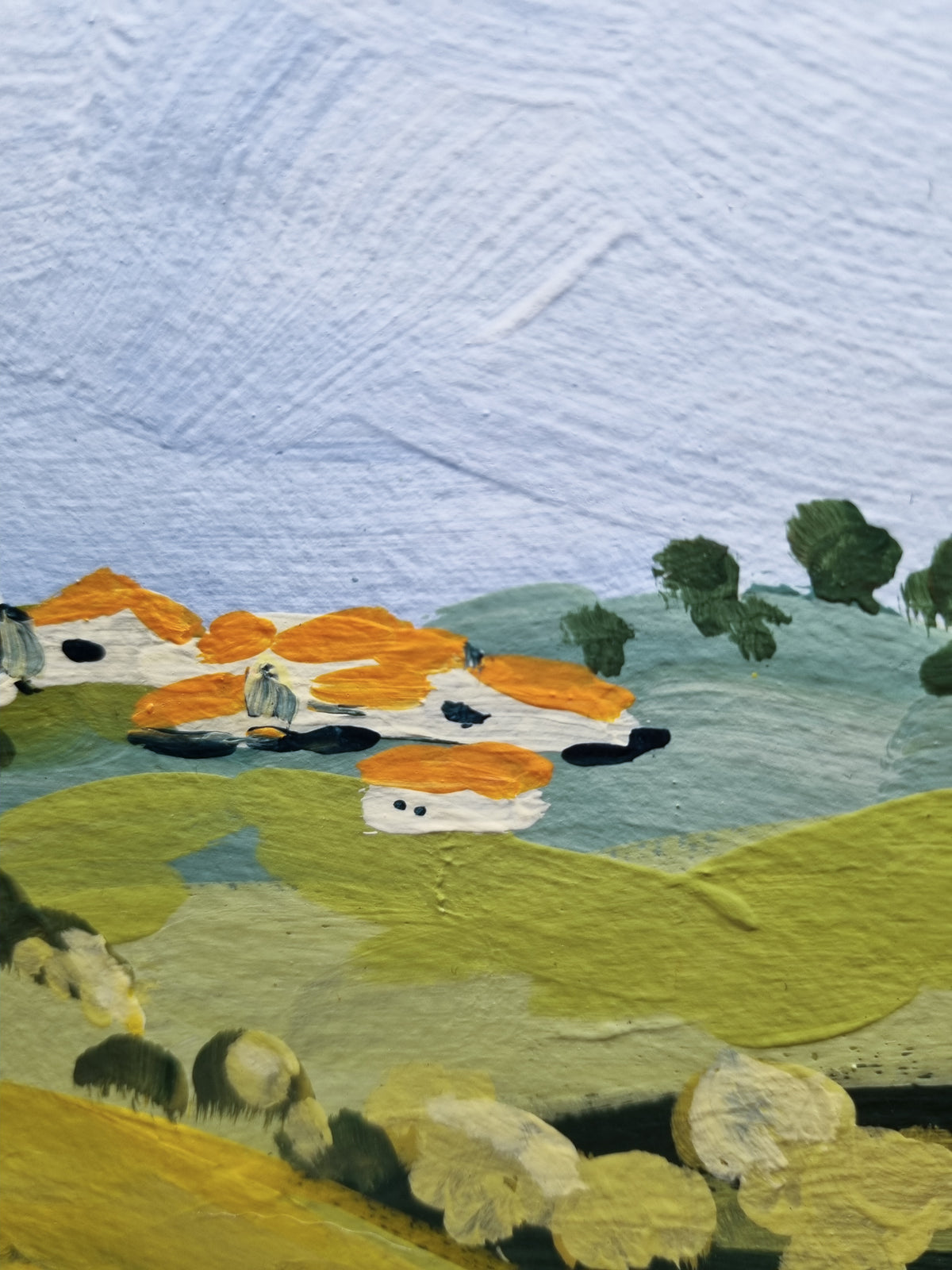 Talk to Locals original painting detail