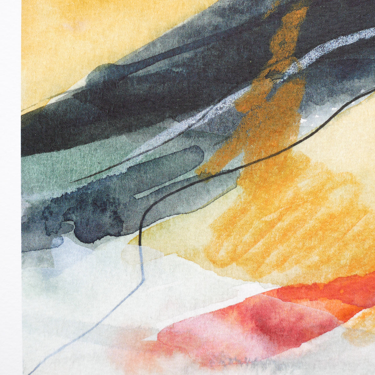 To Let Go print detail