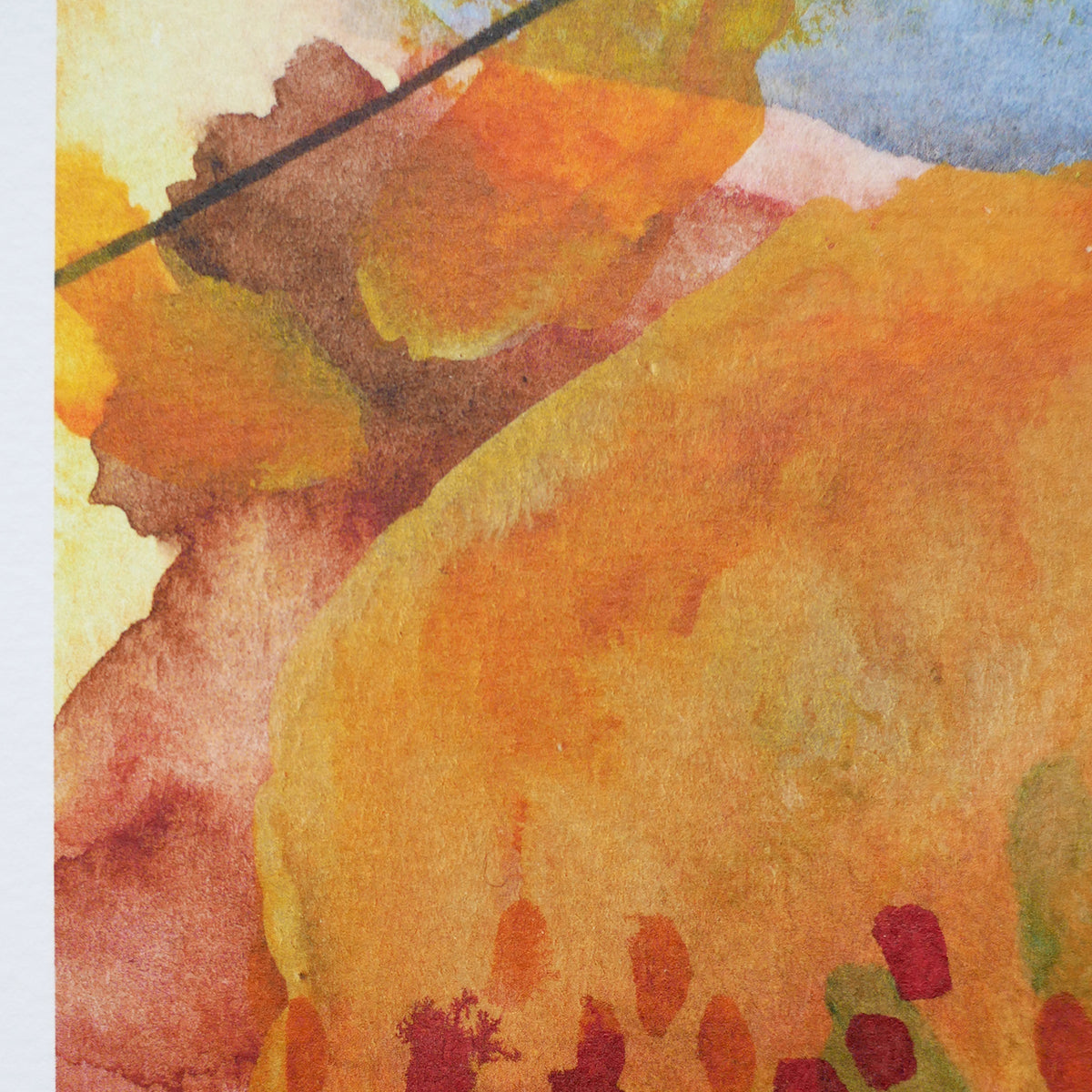Everything Is Golden print detail