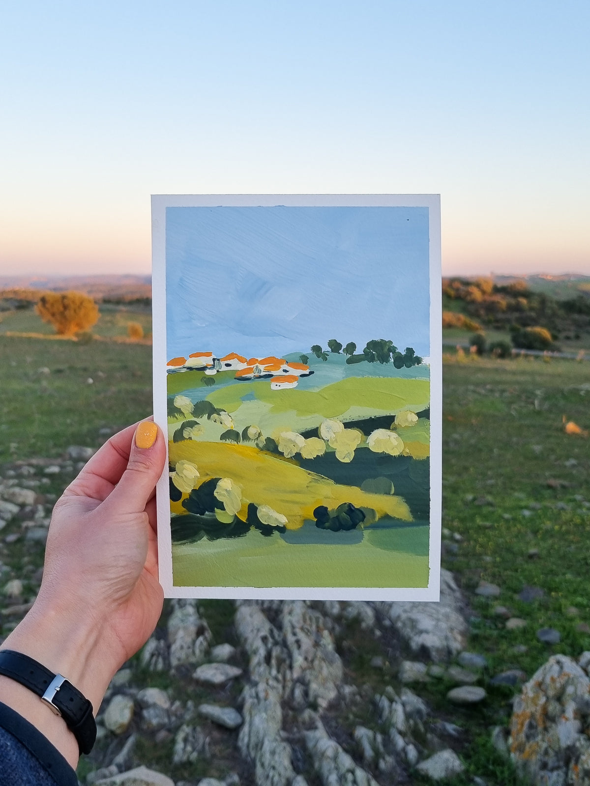 Talk to Locals original painting